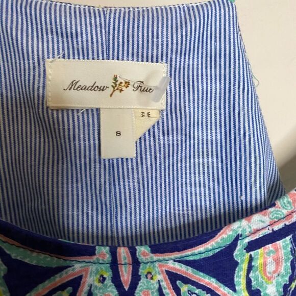 Anthropologie Meadow Rue Paisley Nuria Swing Tank - Picture 4 of 8